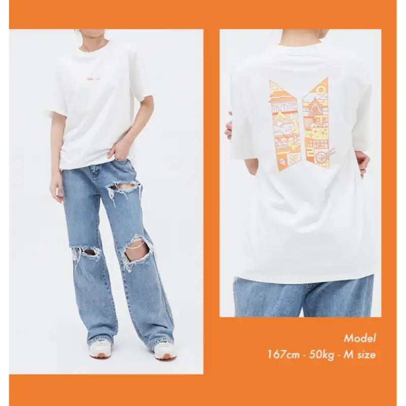 BTS - City Edition Seoul - Short Sleeve T-Shirt - BT21 - Clothing - Harumio BTS - City Edition Seoul - Short Sleeve T-Shirt - BT21 - Clothing - Harumio