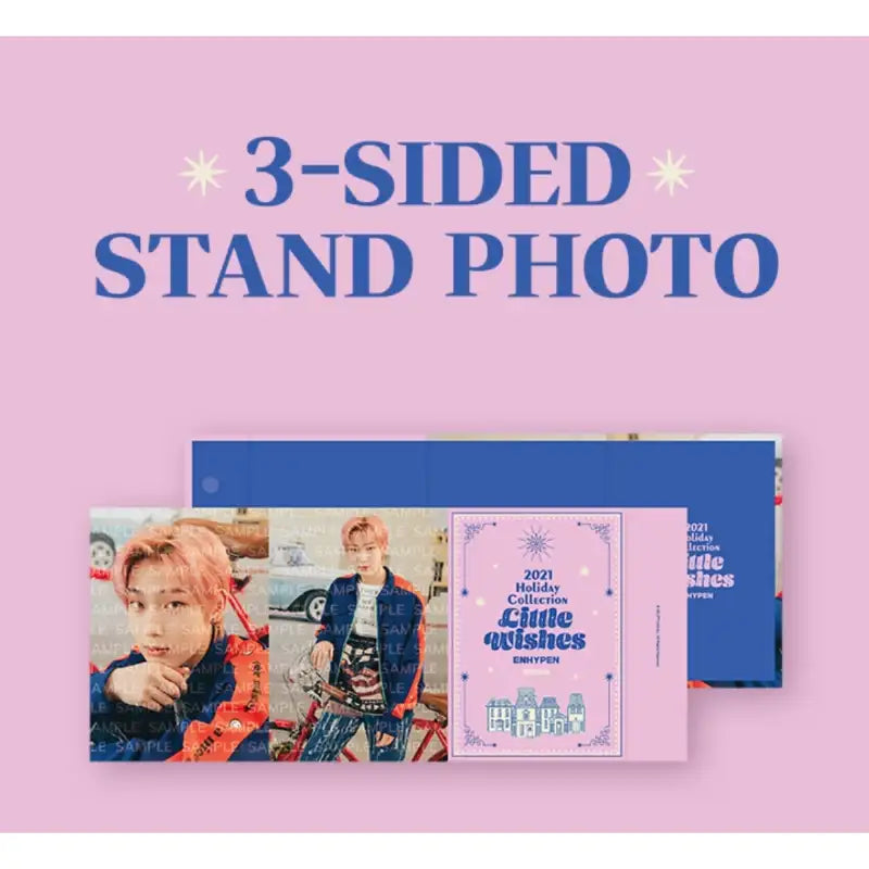 ENHYPEN - Little Wishes - 3-sided Stand Photo - ENHYPEN - Accesories - Harumio ENHYPEN - Little Wishes - 3-sided Stand Photo - ENHYPEN - Accesories - Harumio