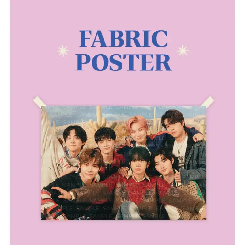 ENHYPEN - Little Wishes - Fabric Poster - ENHYPEN - Accessories - Harumio ENHYPEN - Little Wishes - Fabric Poster - ENHYPEN - Accessories - Harumio