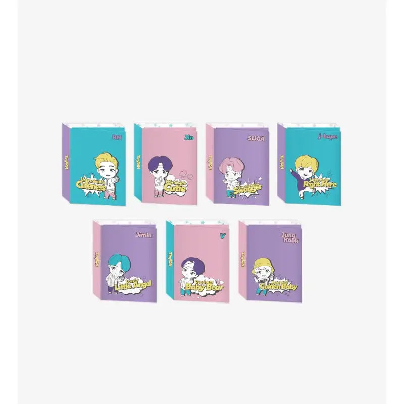 BTS - TinyTAN - Sticky Note - BTS TinyTAN - Stationary - Harumio