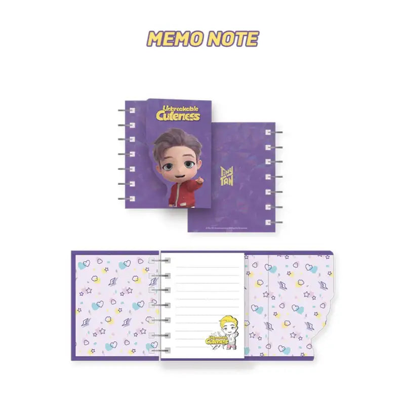 BTS - TinyTAN - Memo Note - BTS TinyTAN - Stationary - Harumio
