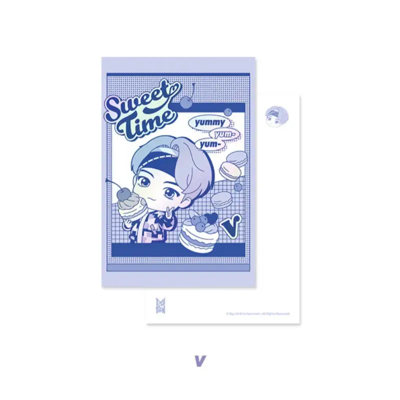 BTS - TinyTan - Postcard Set Sweet Time - BTS - Accesories - Harumio BTS - TinyTan - Postcard Set Sweet Time - BTS - Accesories - Harumio