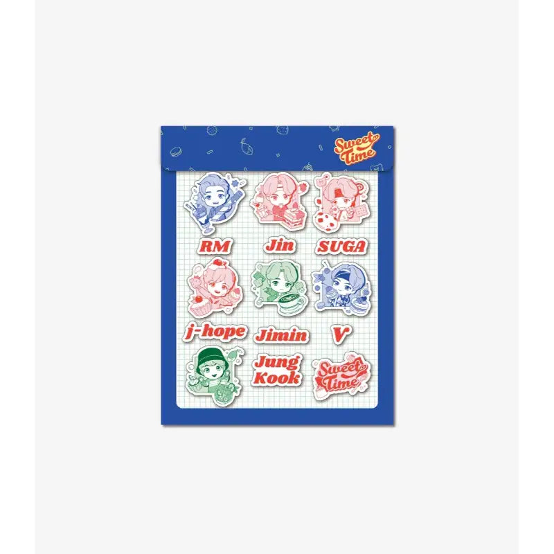 BTS - TinyTan - Sweet Time Removable Sticker - BTS - Accesories - Harumio