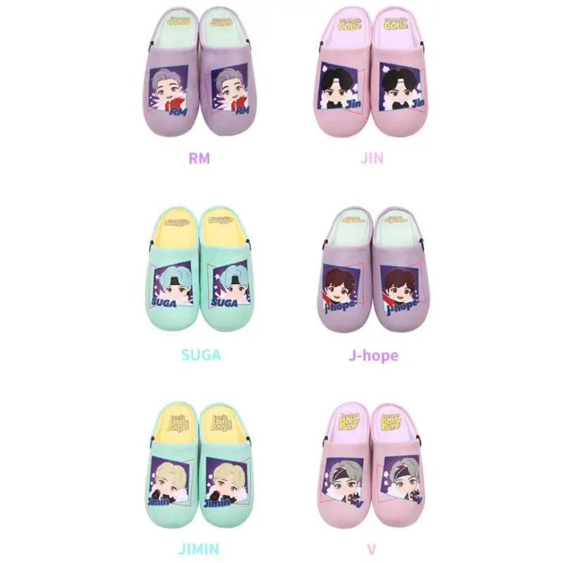 BTS - TinyTAN - Room Shoes - BTS - Shoes - Harumio