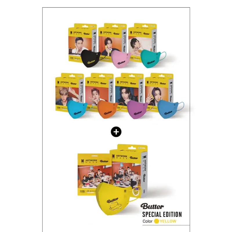 BTS - Artwork Mask - BUTTER - BTS - - Harumio