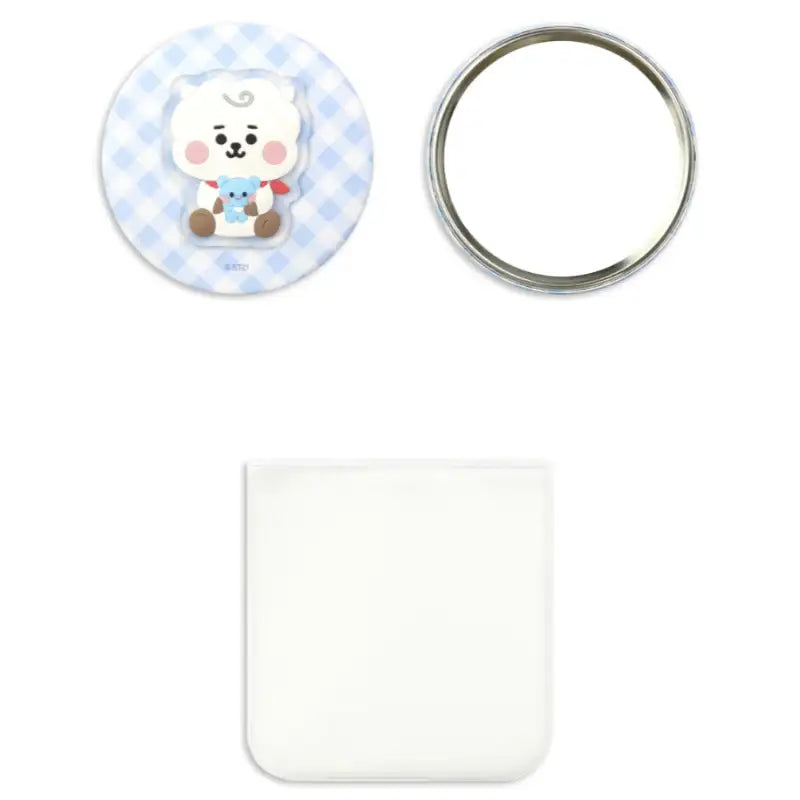 Monopoly x BT21 - Pocket Mirror - Little Buddy - Monopoly - Accessories - Harumio Monopoly x BT21 - Pocket Mirror - Little Buddy - Monopoly - Accessories - Harumio