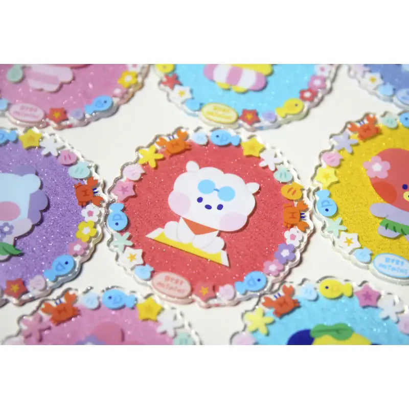Monopoly x BT21 - Acrylic Coaster - Summer Sky - Monopoly - Home & Living - Harumio