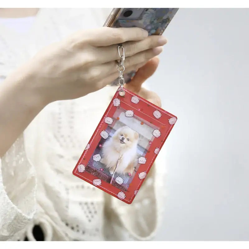 Monopoly x BT21 - Minini Leather Patch Card Holder - Monopoly - Accessories - Harumio