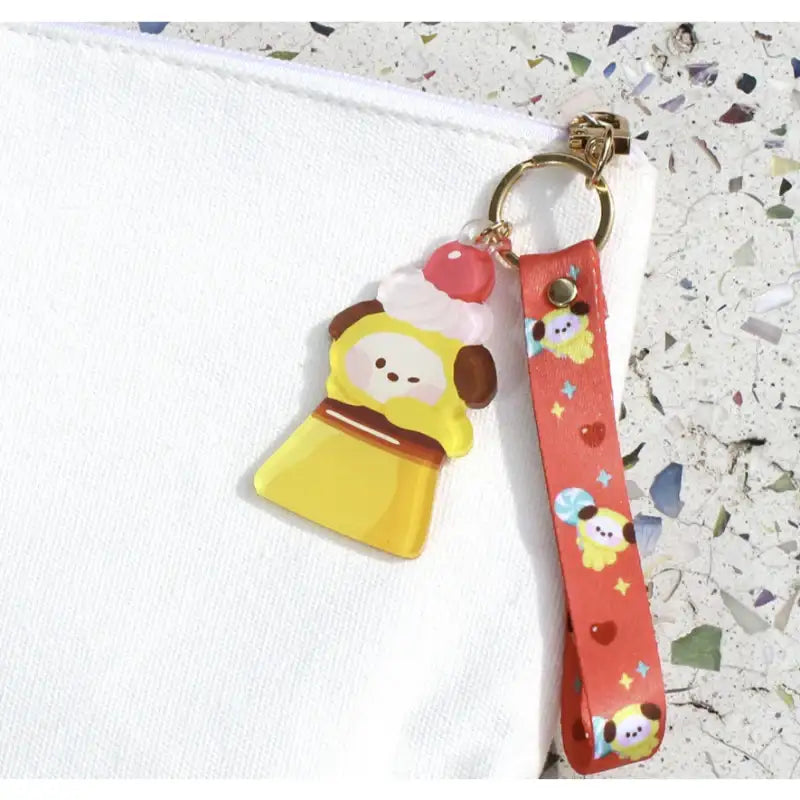 Monopoly x BT21 - Acrylic Strap Keyring - Sweetie - Monopoly - Accessories - Harumio Monopoly x BT21 - Acrylic Strap Keyring - Sweetie - Monopoly - Accessories - Harumio