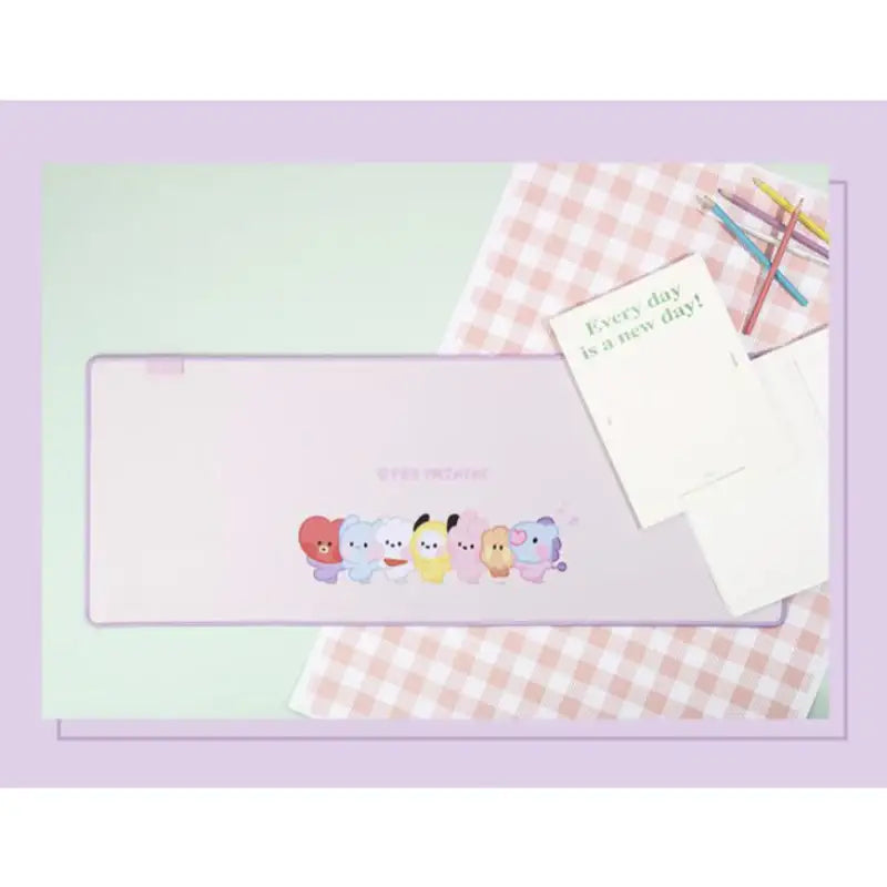 BT21 - Minini Long Mouse Pad - BT21 - Mouse Pads - Harumio
