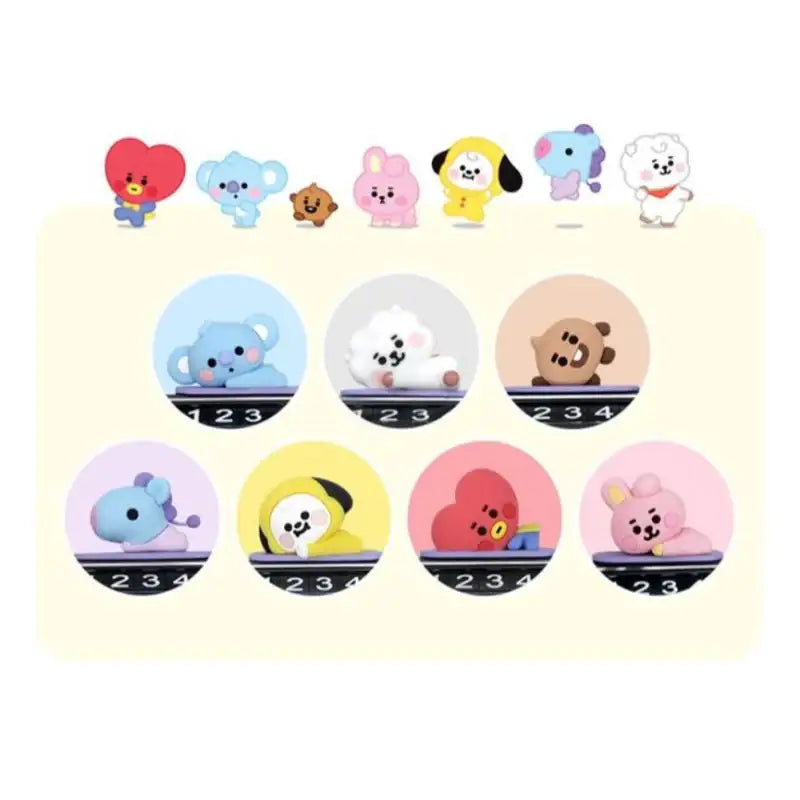 BT21 - Baby Vehicle Figure Number Sign - BT21 - Accessories - Harumio