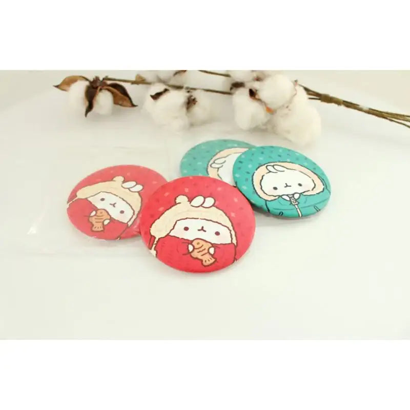 Molang - Cozy Hand Mirror - Molang - Accessories - Harumio