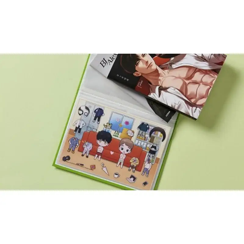 BJ Alex - Dress Up Kit - Lezhin - Sticker - Harumio