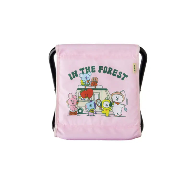 BT21 - Picnic Mini Foldable Chair - BT21 - Outdoor Recreation - Harumio BT21 - Picnic Mini Foldable Chair - BT21 - Outdoor Recreation - Harumio