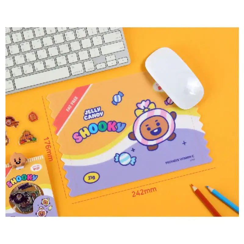 Monopoly X BT21 - Mouse Pad - Jelly Candy - BT21 - Mouse Pads - Harumio Monopoly X BT21 - Mouse Pad - Jelly Candy - BT21 - Mouse Pads - Harumio