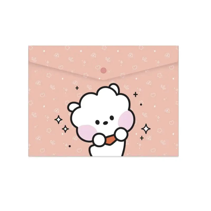 Monopoly x BT21 - Minini PP File Pocket - Monopoly - Stationery - Harumio Monopoly x BT21 - Minini PP File Pocket - Monopoly - Stationery - Harumio