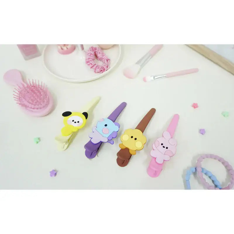 BT21 - Minini Hair Clips - BT21 - Accesories - Harumio BT21 - Minini Hair Clips - BT21 - Accesories - Harumio