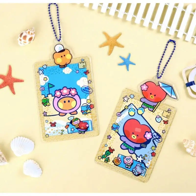 Monopoly x BT21 - Photo Holder - Summer Sky - Monopoly - Accessories - Harumio Monopoly x BT21 - Photo Holder - Summer Sky - Monopoly - Accessories - Harumio