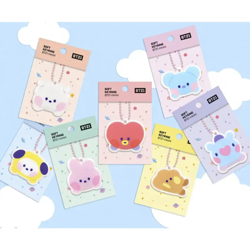 Monopoly x BT21 - Minini Soft Key Ring - Monopoly - Accessories - Harumio