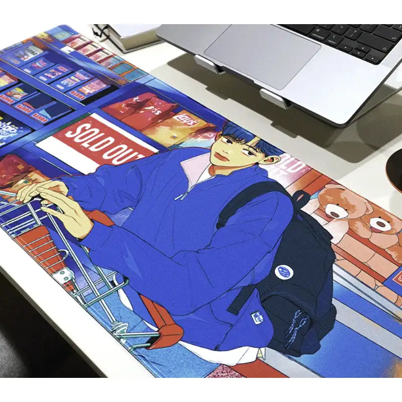 Crack X How To Hate Mate - Long Mouse Pad - Crack Webtoon - Mouse Pads - Harumio