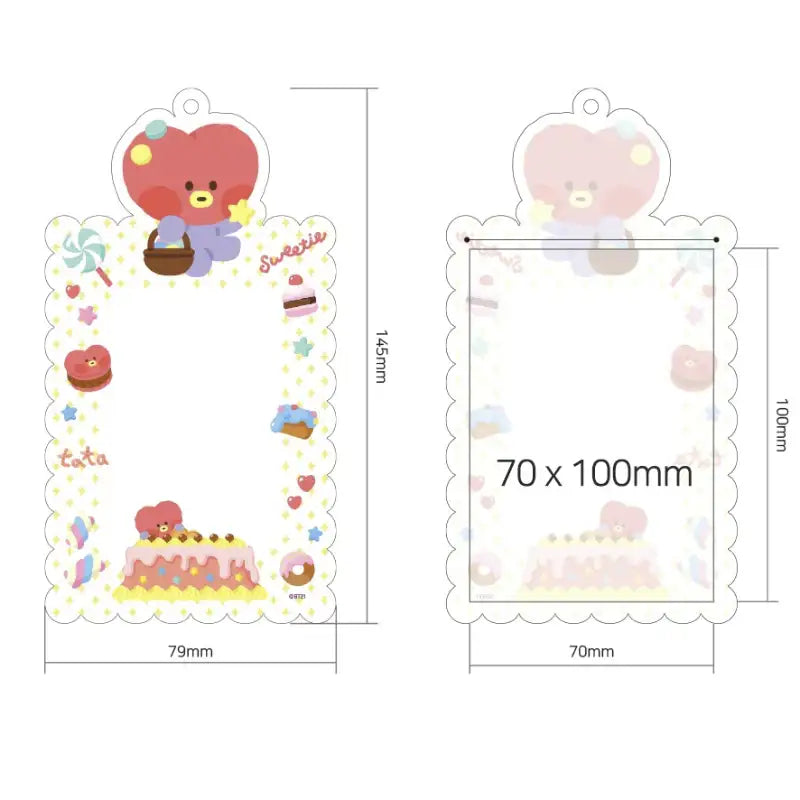 Monopoly x BT21 - Photo Holder - Sweetie - Monopoly - Accessories - Harumio Monopoly x BT21 - Photo Holder - Sweetie - Monopoly - Accessories - Harumio