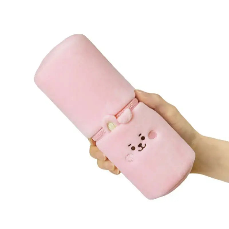 BT21 - Study With Me Face Pencil Case - BT21 - Stationery - Harumio BT21 - Study With Me Face Pencil Case - BT21 - Stationery - Harumio