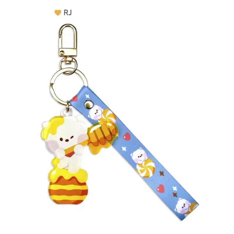 Monopoly x BT21 - Acrylic Strap Keyring - Sweetie - Monopoly - Accessories - Harumio Monopoly x BT21 - Acrylic Strap Keyring - Sweetie - Monopoly - Accessories - Harumio