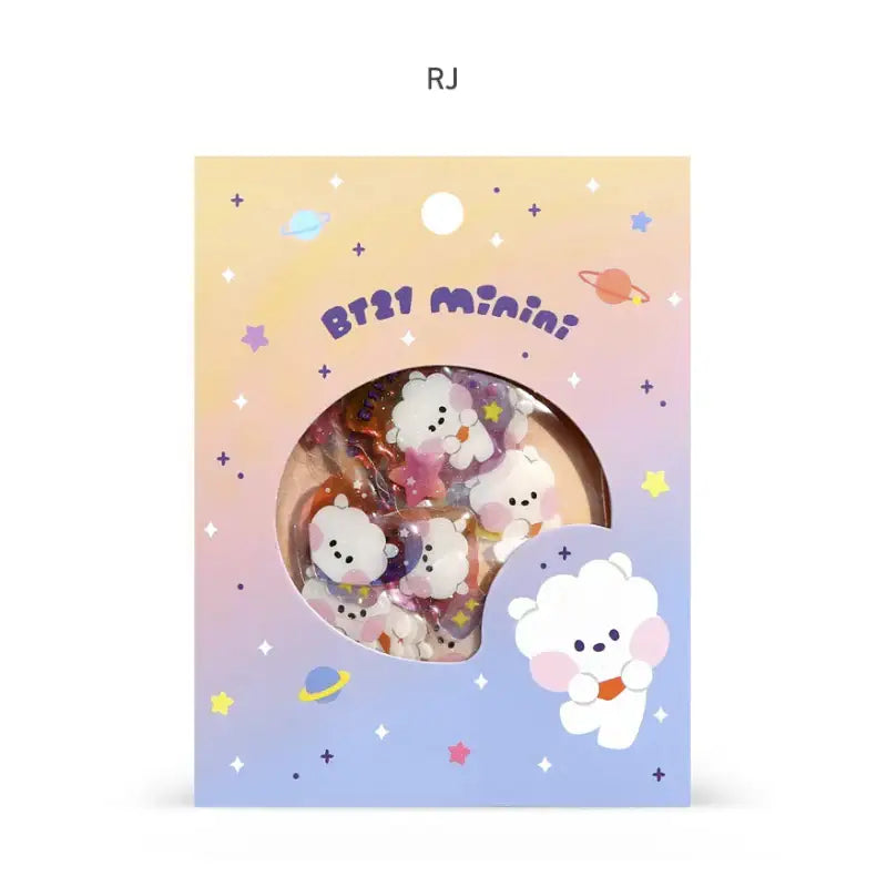 Monopoly x BT21 - Minini Flake Sticker - Monopoly - Stationery - Harumio Monopoly x BT21 - Minini Flake Sticker - Monopoly - Stationery - Harumio