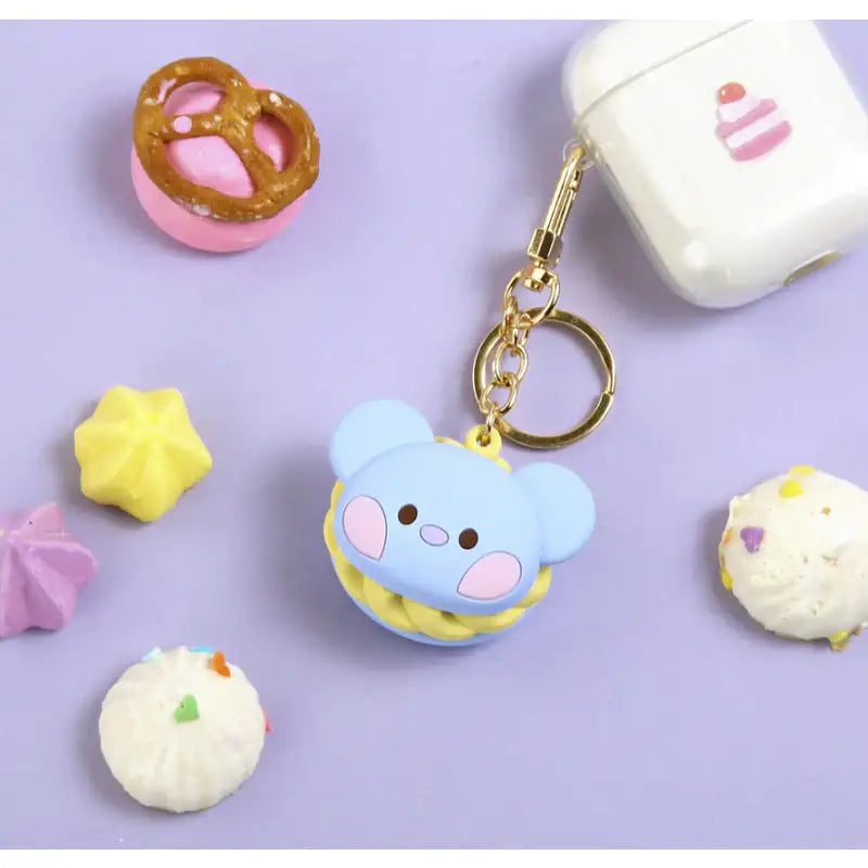 Monopoly x BT21 - Minini Macaron Keyring - Monopoly - Accessories - Harumio Monopoly x BT21 - Minini Macaron Keyring - Monopoly - Accessories - Harumio