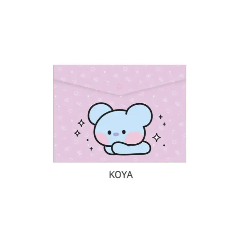 Monopoly x BT21 - Minini PP File Pocket - Monopoly - Stationery - Harumio Monopoly x BT21 - Minini PP File Pocket - Monopoly - Stationery - Harumio