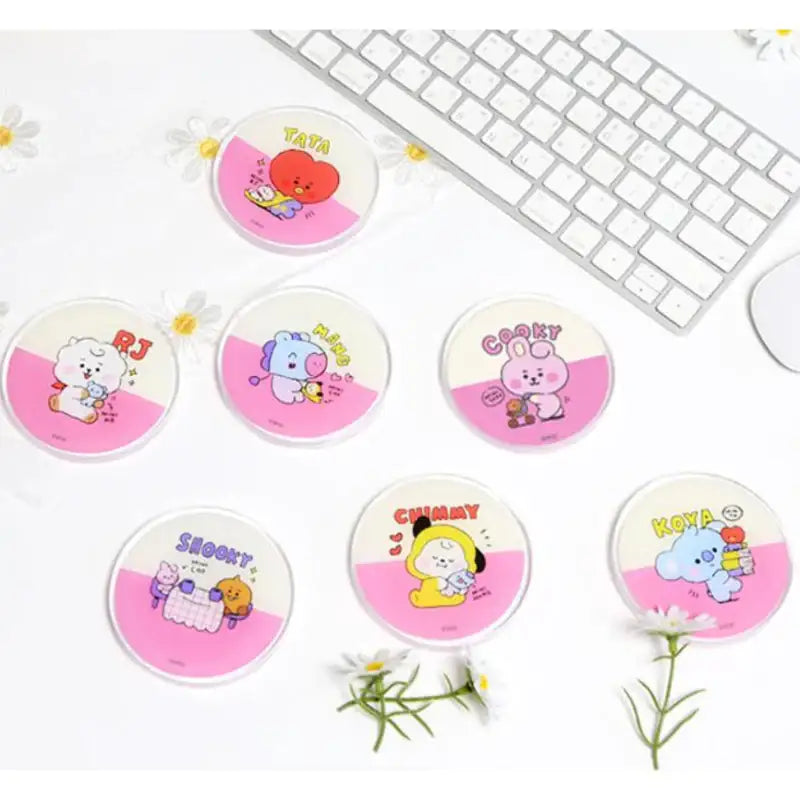 BT21- Baby Adhesive Gel Pad My Little Buddy - BT21 - Adhesives - Harumio