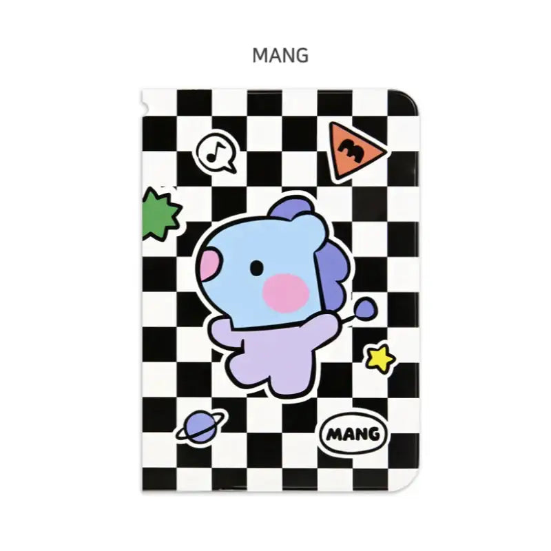 Monopoly x BT21 - Minini Passport Cover - Checkered - Monopoly - Accessories - Harumio Monopoly x BT21 - Minini Passport Cover - Checkered - Monopoly - Accessories - Harumio