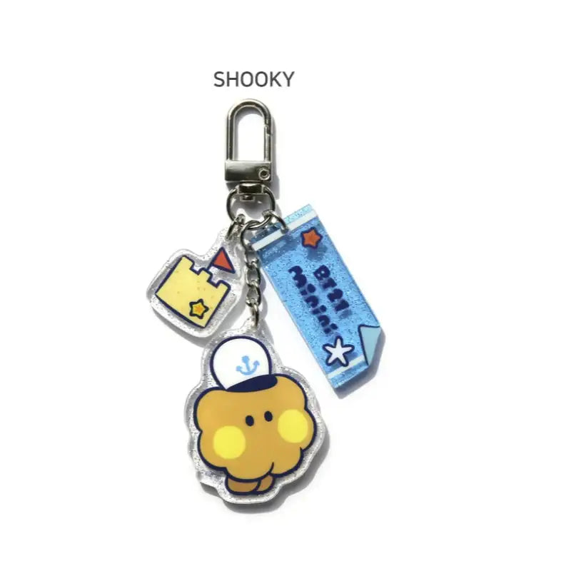 Monopoly x BT21 - Acrylic Keyring - Summer Sky - Monopoly - Accessories - Harumio Monopoly x BT21 - Acrylic Keyring - Summer Sky - Monopoly - Accessories - Harumio