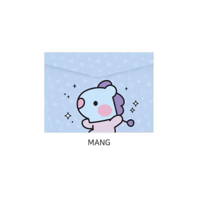 Monopoly x BT21 - Minini PP File Pocket - Monopoly - Stationery - Harumio Monopoly x BT21 - Minini PP File Pocket - Monopoly - Stationery - Harumio