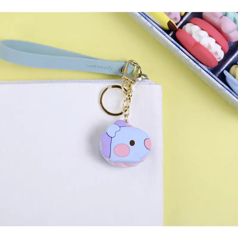 Monopoly x BT21 - Minini Macaron Keyring - Monopoly - Accessories - Harumio Monopoly x BT21 - Minini Macaron Keyring - Monopoly - Accessories - Harumio