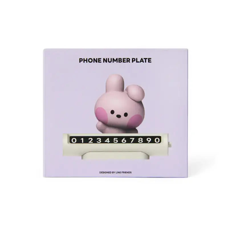 BT21 - Minini Figure Number Sign - BT21 - Accesories - Harumio BT21 - Minini Figure Number Sign - BT21 - Accesories - Harumio