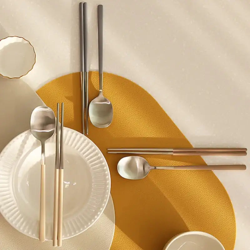 Snail Living - Cuisine de Maman Soonsoo Cutlery Set - Snail Living - Cutlery - Harumio Snail Living - Cuisine de Maman Soonsoo Cutlery Set - Snail Living - Cutlery - Harumio