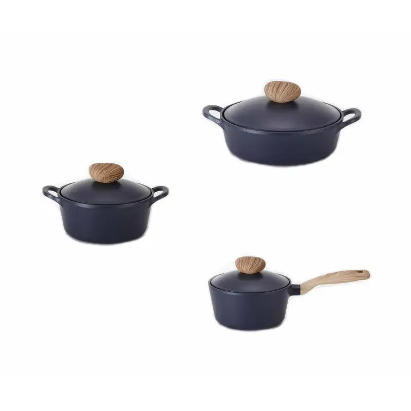 Neoflam - Retro T Pot Set Of 3 - Neoflam - Pot - Harumio Neoflam - Retro T Pot Set Of 3 - Neoflam - Pot - Harumio