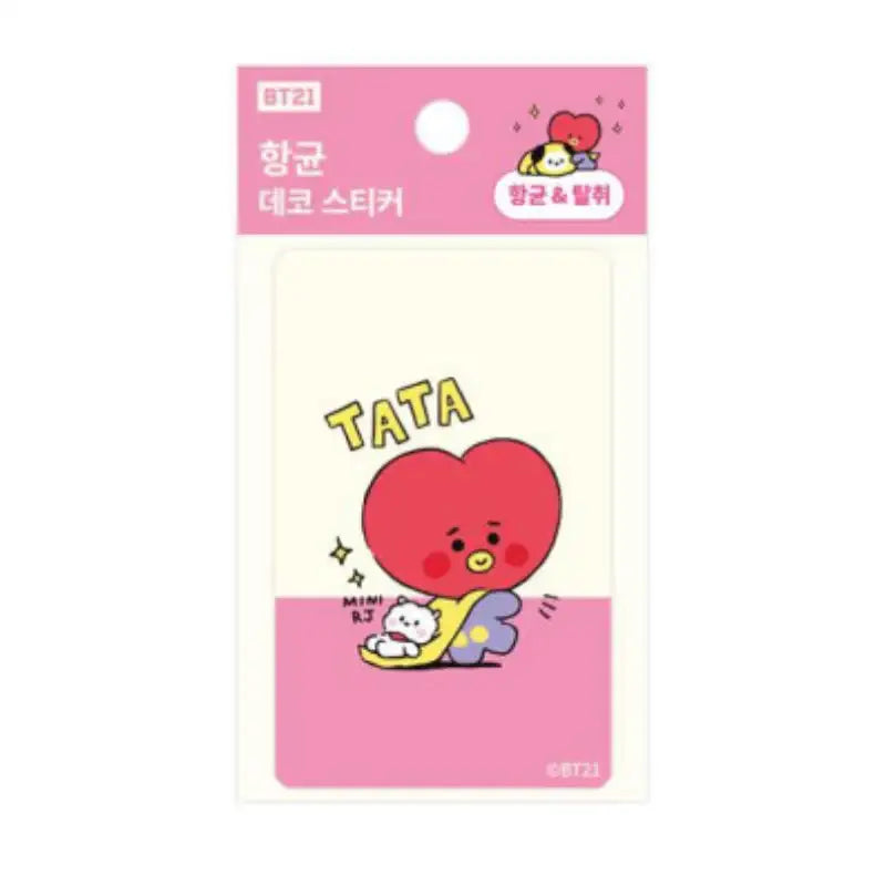 BT21- Baby Antibacterial Deco Sticker My Little Buddy - BT21 - Stickers - Harumio BT21- Baby Antibacterial Deco Sticker My Little Buddy - BT21 - Stickers - Harumio
