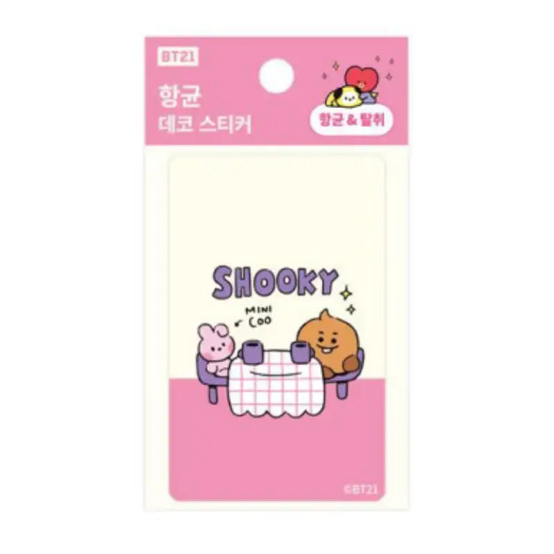 BT21- Baby Antibacterial Deco Sticker My Little Buddy - BT21 - Stickers - Harumio BT21- Baby Antibacterial Deco Sticker My Little Buddy - BT21 - Stickers - Harumio