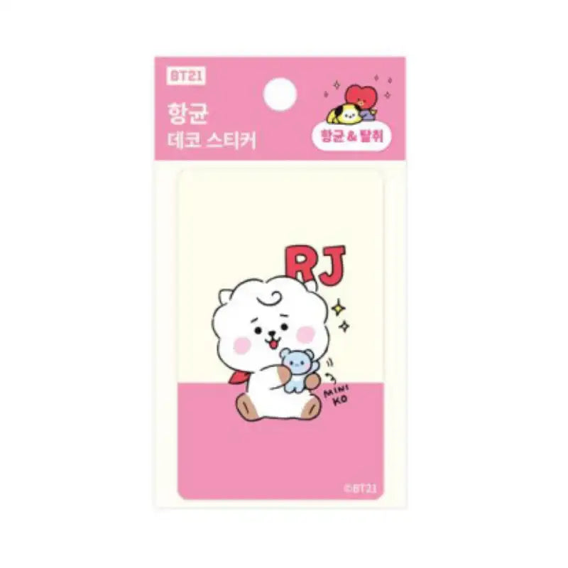 BT21- Baby Antibacterial Deco Sticker My Little Buddy - BT21 - Stickers - Harumio BT21- Baby Antibacterial Deco Sticker My Little Buddy - BT21 - Stickers - Harumio