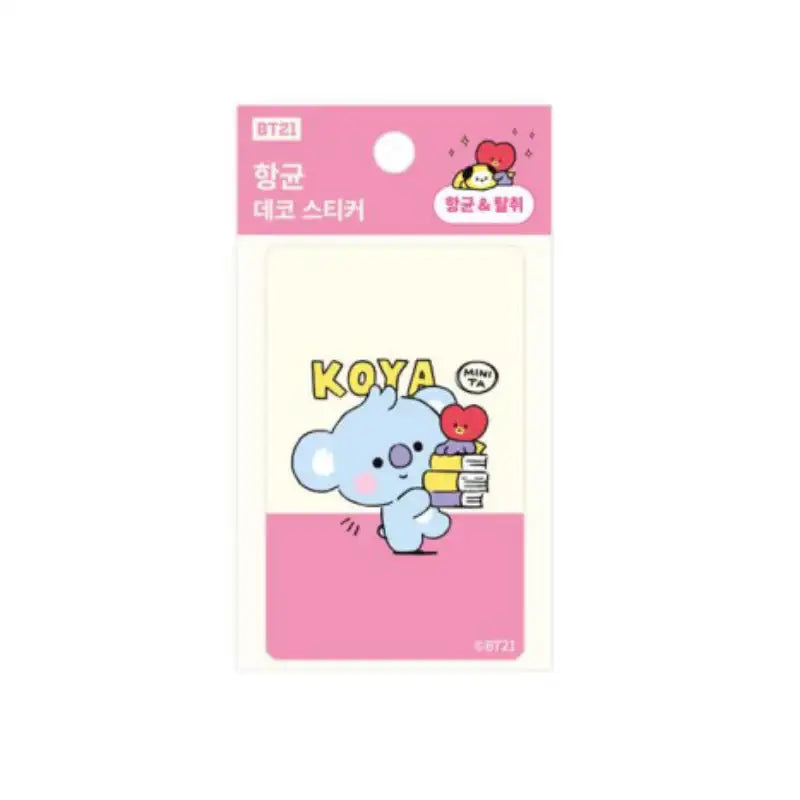 BT21- Baby Antibacterial Deco Sticker My Little Buddy - BT21 - Stickers - Harumio BT21- Baby Antibacterial Deco Sticker My Little Buddy - BT21 - Stickers - Harumio