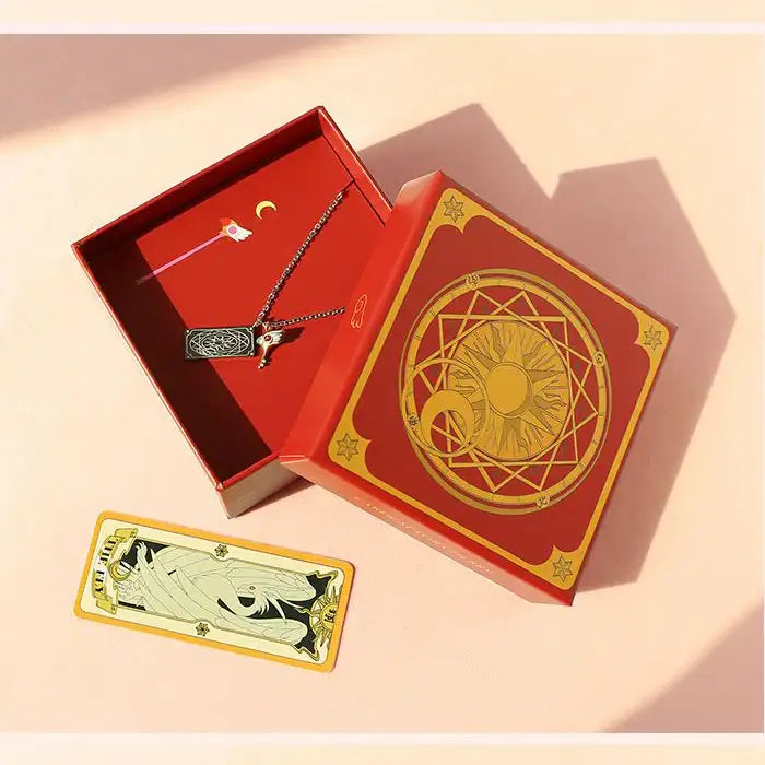 OST x Cardcaptor Sakura - Card Key Steel Necklace - OST - Jewelry - Harumio OST x Cardcaptor Sakura - Card Key Steel Necklace - OST - Jewelry - Harumio