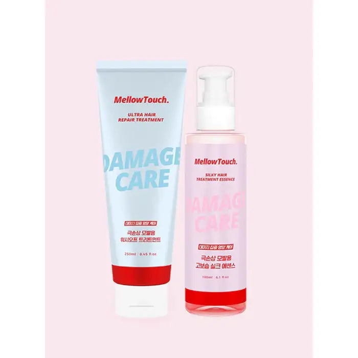 MellowTouch - No Wash & Wash Off Damage Intensive Care Set - MellowTouch - Hair Treatment - Harumio