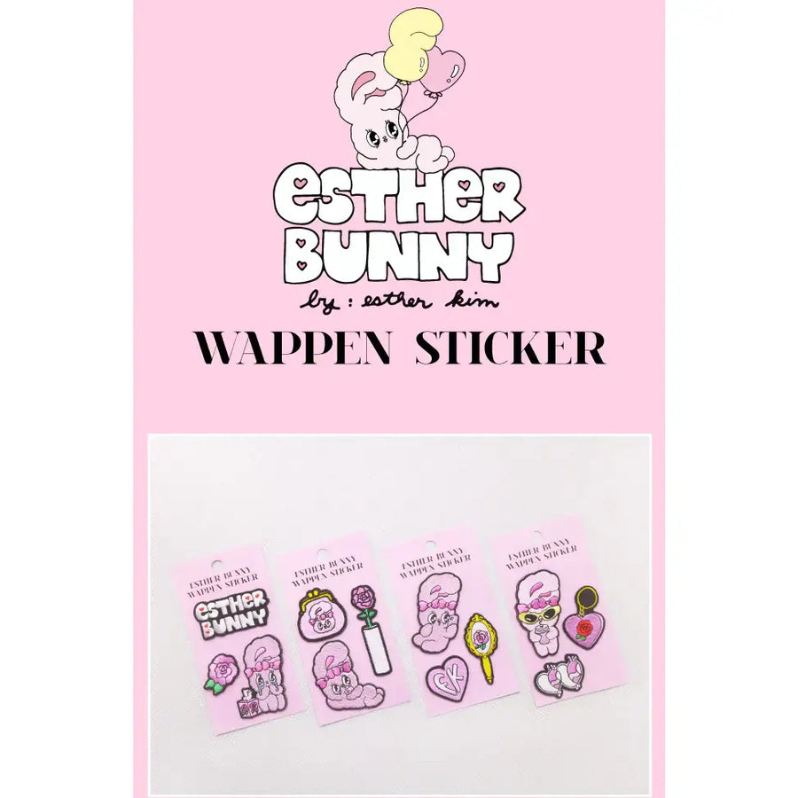 Esther Bunny - Wappen Sticker - Esther Bunny - Accessories - Harumio