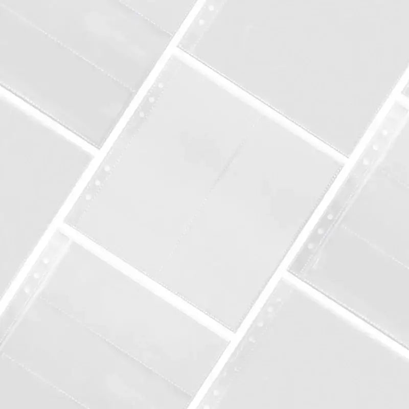 Yudaeng - Wide A6 - 6 Hole Diary Clear File Storage Inlay - Yudaengdotcom - File Storage Inlay - Harumio