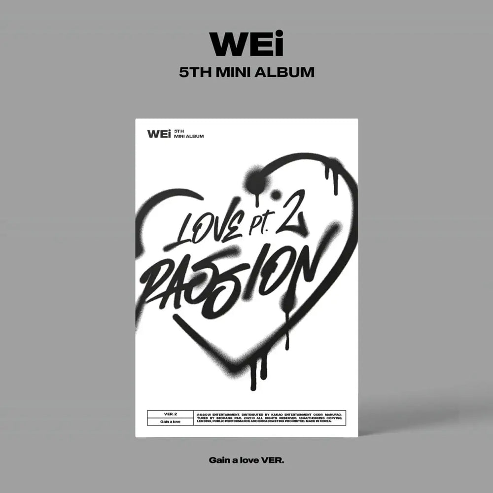 WEi - Love Pt. 2 Passion : 5th Mini Album - WEi - Album - Harumio WEi - Love Pt. 2 Passion : 5th Mini Album - WEi - Album - Harumio