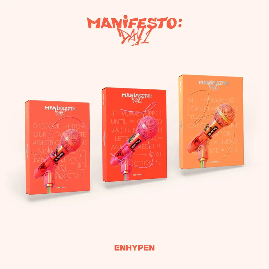 ENHYPEN - MANIFESTO : DAY 1 : 3rd Mini Album (Standard) - ENHYPEN - Album - Harumio