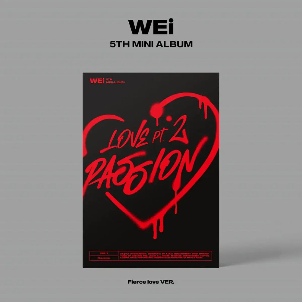WEi - Love Pt. 2 Passion : 5th Mini Album - WEi - Album - Harumio WEi - Love Pt. 2 Passion : 5th Mini Album - WEi - Album - Harumio