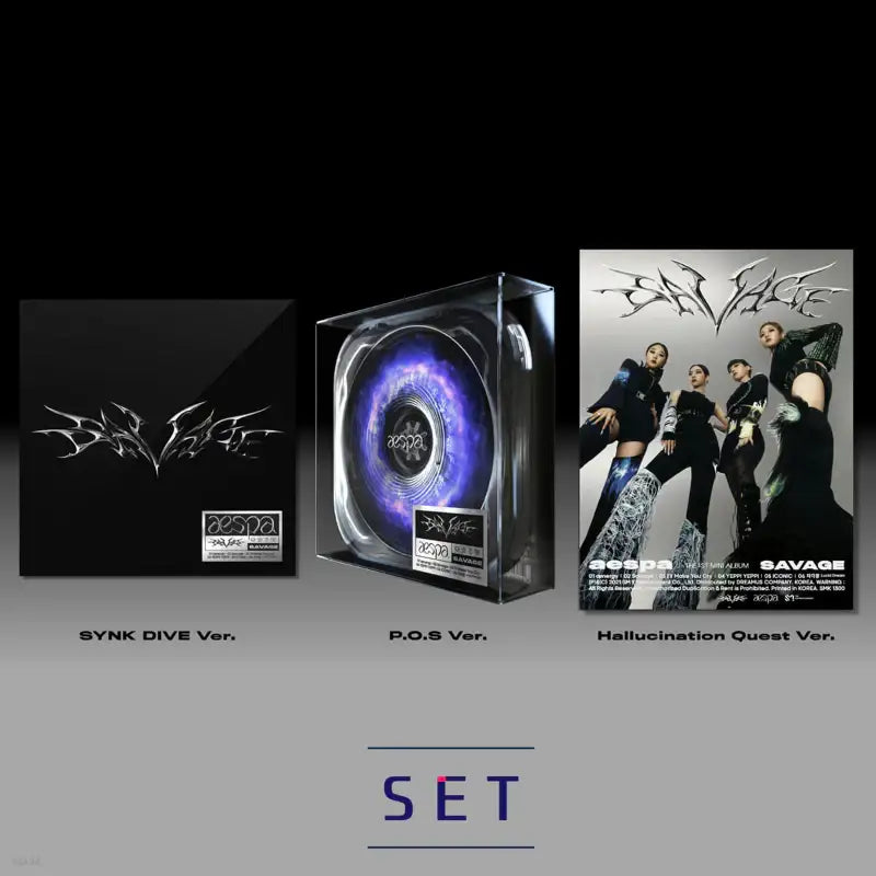 aespa - 1st Mini Album - Savage - SM Entertainment - Album - Harumio aespa - 1st Mini Album - Savage - SM Entertainment - Album - Harumio